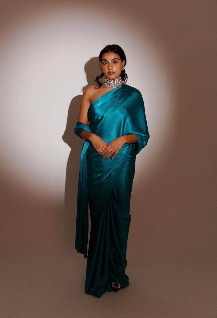 Turquoise Spaghetti Strap Top