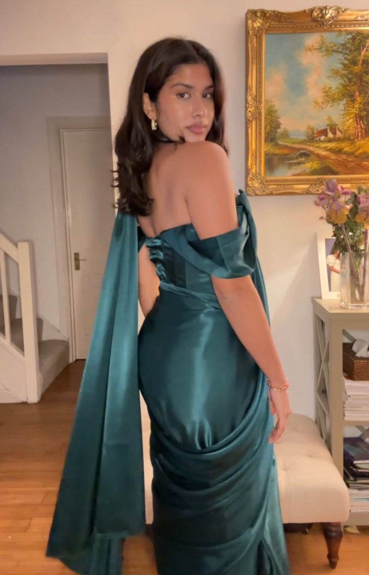 Custom colour ready made button up Saree - 5 week wait