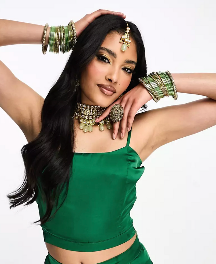 Emerald Lehenga  Skirt