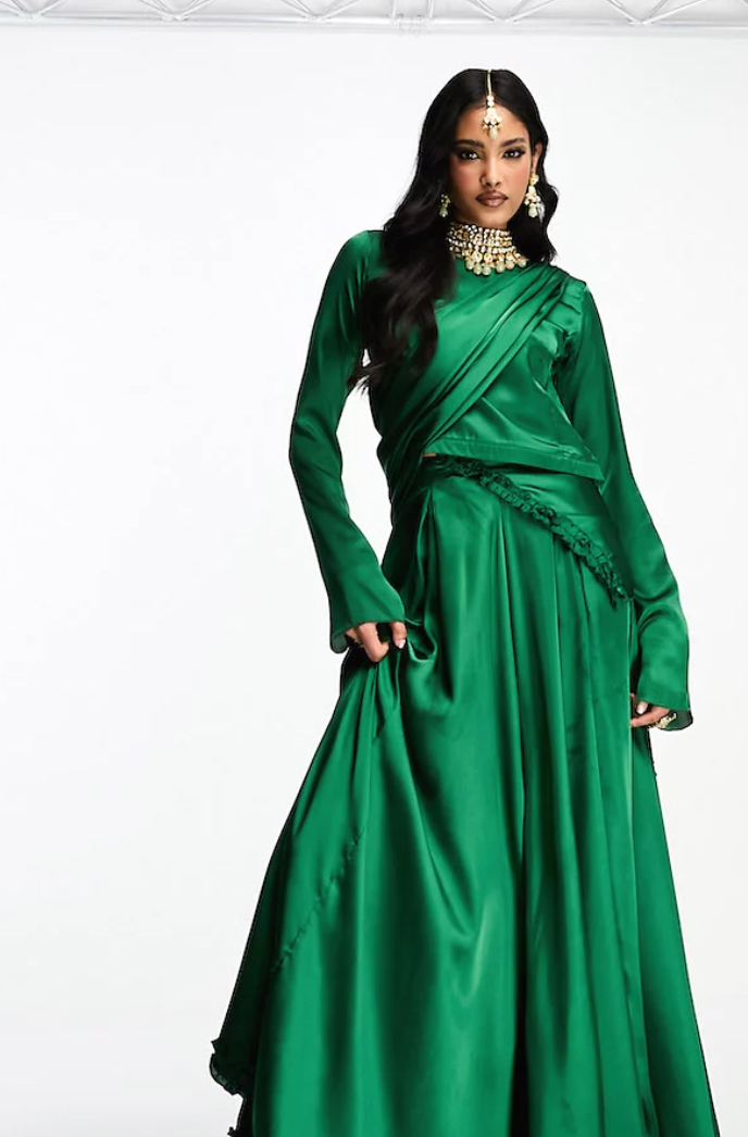Emerald Lehenga  Skirt