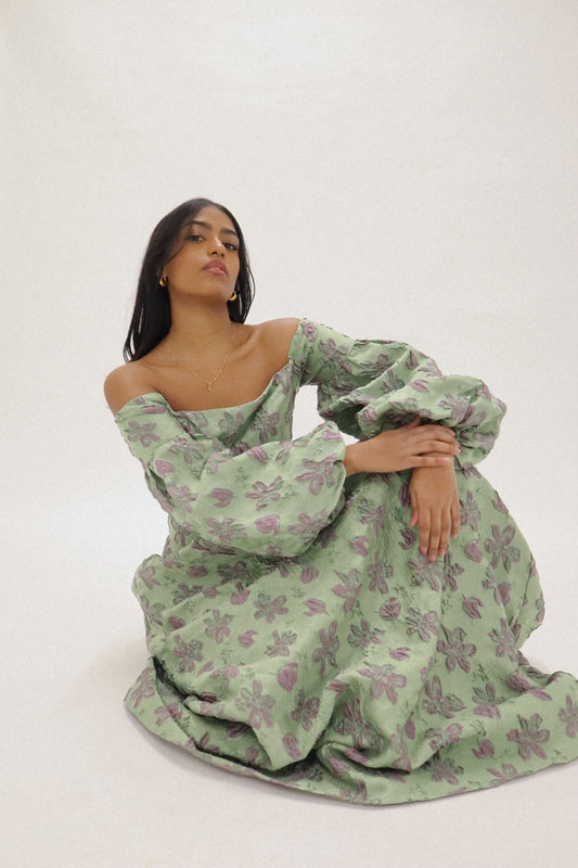 JACQUARD BARDOT SKIRT